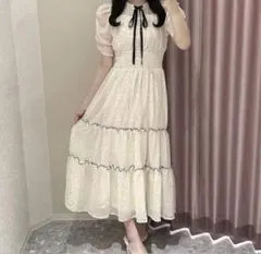 美品】anmille アンミールシアードットOP ワンピース - メルカリ