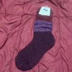 NAIGAI パープル系 ソックス 23〜25㎝新品