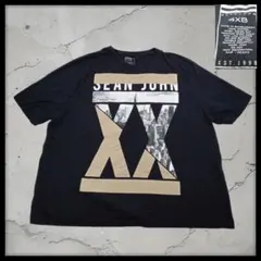 ぽ*ち様 ショーンジョン Tシャツ 4XL 古着 メンズ ブラック 90s ヒッのサムネイル