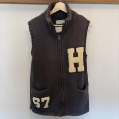 HALLYWOOD RANCH MARKET ニットベスト BLUE BLUE