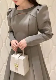 CELFORD セルフォード フロントスリットポンチワンピース　36