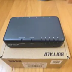 BUFFALO 有線ハブ LSW6-GT-5EPL/NBK 5ポートのサムネイル