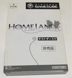 ゲームキューブ　ホームランド　テストディスク　チュンソフト