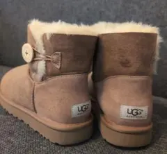 特別SALE、早い者勝ち】UGG ムートンブーツ ベルトデザイン ブラウン