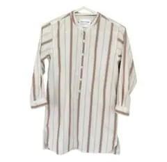 アーバンリサーチ　ドアーズ　FORK&SPOON バンドカラーシャツワンピース