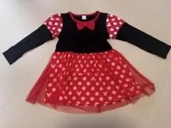 Disney ミニーマウス風 ワンピース　120cm