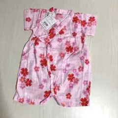 新品!!未使用!! ミキハウス　甚平　浴衣　肌着　ロンパース