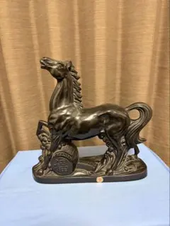 美品・蔵出し アンティーク 馬 置き物 ブロンズ像 - メルカリ
