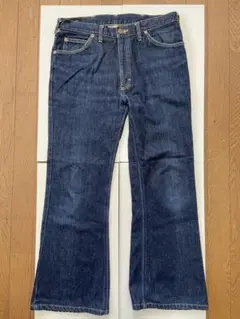 Lee ダークブルーフレアデニムパンツ　4202