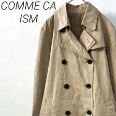 COMME CA ISM トレンチコート ベルト付き ポケット付き シンプル