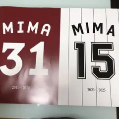 千葉ロッテマリーンズ　美馬学　引退　ポスター