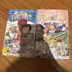 ワンピース　106巻　109巻　初版　帯付き　シュリンク付き