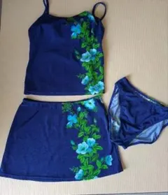 花柄 セパレート水着