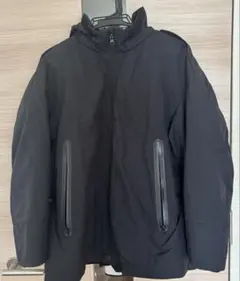 DANSKINナイロンジャケット 取り外し可能、長袖フリース、フード付きMサイズ