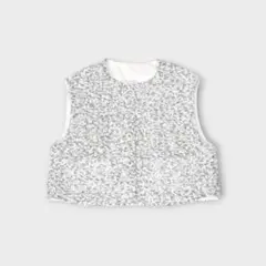 heve Tinker Knit gray ティンカーニット グレー ベスト - メルカリ