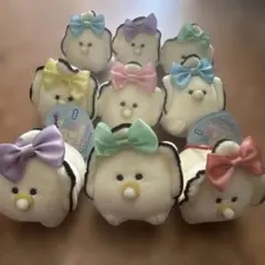 つぶらな瞳のなまがき よちよち　おめかし　むぎゅぬい　ぷちマスコット　9体　全種