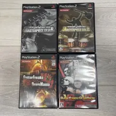 ギタフリ、ドラマニ ps2 ソフト 4本セット