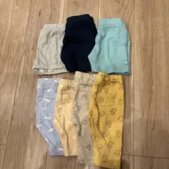 カラフルなパンツ 6点セット(80)