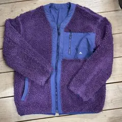 BAYFLOW フリースジャケット リバーシブル パープル ネイビー 12-68