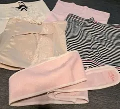 産前産後準備に 腹腰帯 コルセット 骨盤ベルト 5枚セット おまけ付のサムネイル