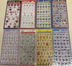 正規品 ボンボンドロップシール mini ディズニー 8種 コンプリート