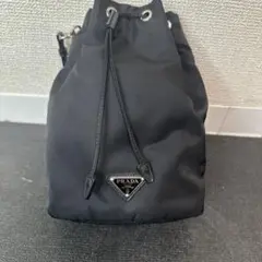 PRADA 巾着バッグ Re-Nylon ポーチ