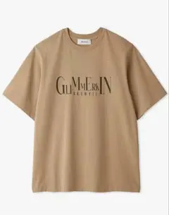 ミラオーウェン⭐️ ロゴプリントTシャツbeige綿100%のサムネイル