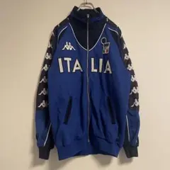 Kappa イタリア代表 ジャージ 00s カッパ イタリア代表 トラックジャケット ジャージ XL 青