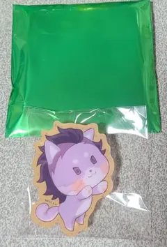 鬼滅の刃 バレンタイン&ホワイトデー アニマルクッキーバッジB 不死川玄弥