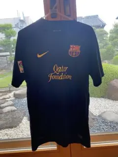 FC Barcelona Puyol 5番 シャツ 黒