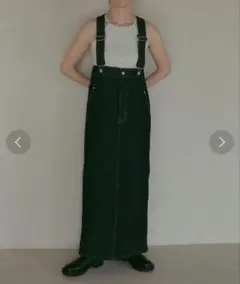 EDWIN×ETRETOKYO COREデニムハイライズサススカートのサムネイル