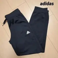 アディダス adidas ジャージ パンツ トラックパンツ 黒 140 美品