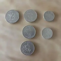フランス 旧貨幣セットのサムネイル
