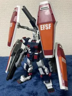 ガンプラ　組み済み　ジャンク HGフルアーマーガンダム　サンダーボルトのサムネイル