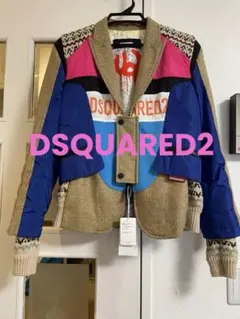 DSQUARED2 ディースクエアードレイヤードジャケット　ブルゾン　お値下げ可のサムネイル