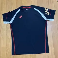 asics スポーツ用 Tシャツ M ブラック