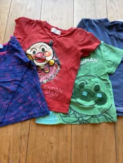 アンパンマン Tシャツ 4枚セット 90.100