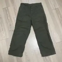 comme des garçons homme ワークパンツ　カーキのサムネイル