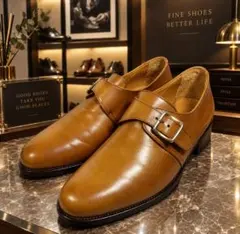 RALPH LAUREN シングルモンクストラップシューズ イタリア製のサムネイル