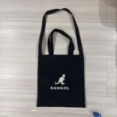 KANGOL ブラック トートバッグのサムネイル