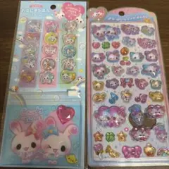 まじかるみゅーちゃん　うるちゅるポップシール　おはじきシール