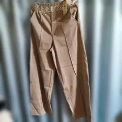 新品未使用タグ付niko and... アートジャガードゴムパンツF