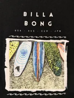 BILLA BONG ブラック Tシャツ