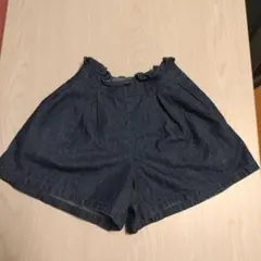 GU デニム キュロット