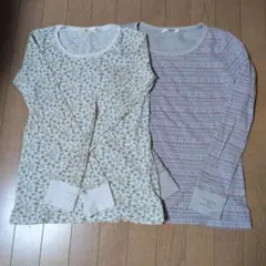 ユニクロ　レディース長袖カットソー　2枚セット