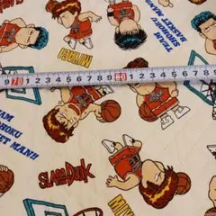 スラムダンク キルティング生地 約30✕97cm　490