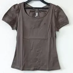 新品 バーバリーブルーレーベル バックリボン パフスリーブ Tシャツのサムネイル