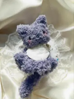 モールドール　ねこベイビー　グレー