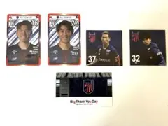 FC東京 オンサイトカード/ポテトチップスシール/ビッグサンキューデイカード