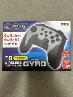 Switch Switch2対応　ワイヤレスコントローラー GYRO グレー